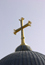 Крест над куполом храма Воскресения Господня в Иерусалиме